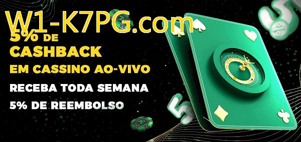 Promoções do cassino ao Vivo W1-K7PG.com